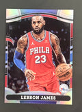 Lebron James Philadelphia 76ers card